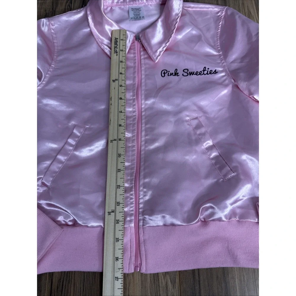 Grease 50s Pink Sweeties Cosplay Costume Jacket Childs L by Spirit‎ Halloween